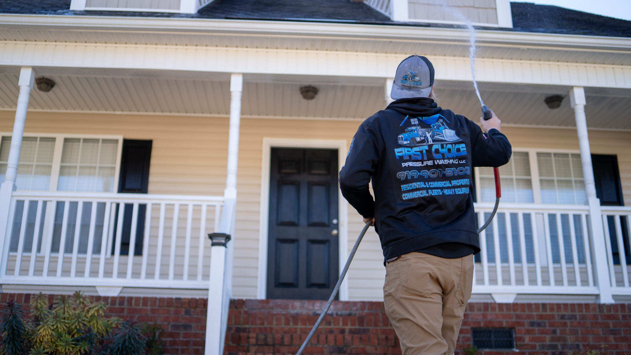 Residential Pressure Washing & Softwashing | First Choice Pressure Washing
