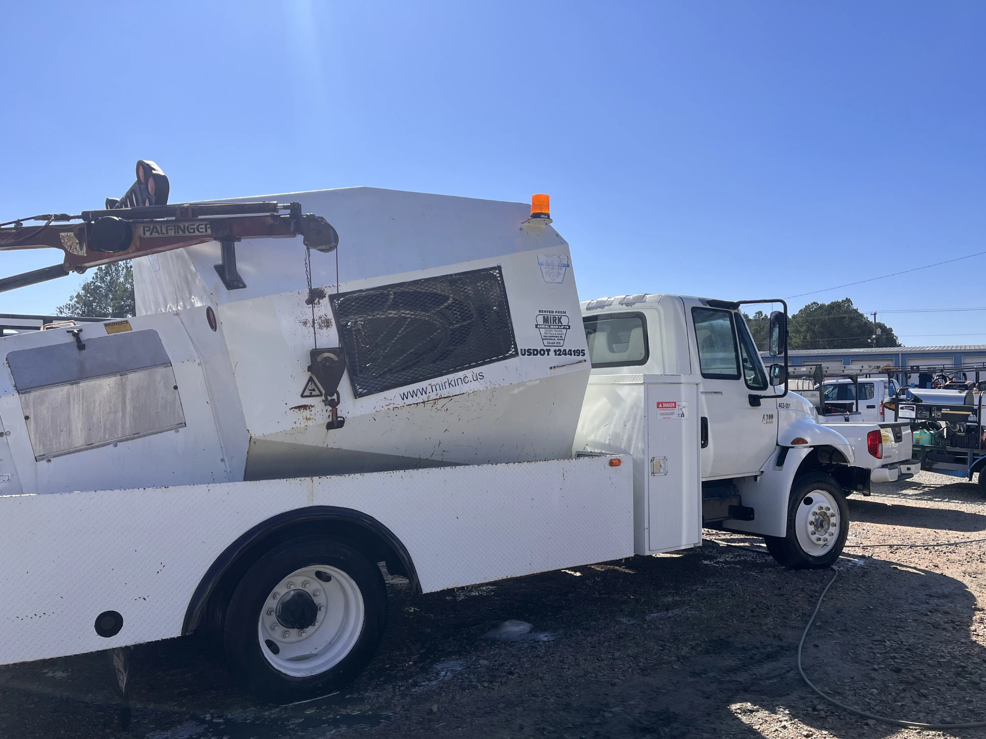 Commercial Semi Truck Fleet Pressure Washing - First Choice Pressure Washing | Wilson & Raleigh NC