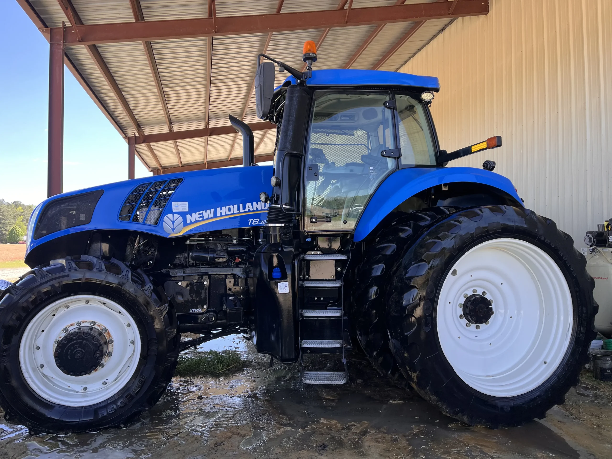 Commercial Tractor Fleet Pressure Washing | First Choice Pressure Washing | Wilson & Raleigh NC